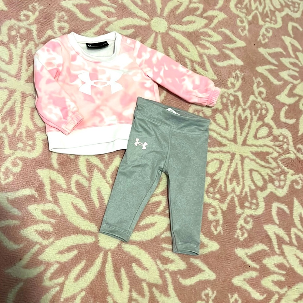 Under Armor Baby Girl Matching Set